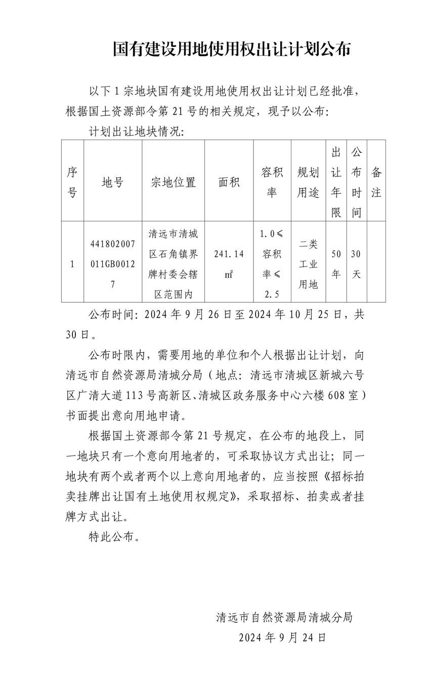 國有建設(shè)用地使用權(quán)出讓計劃公布.jpg